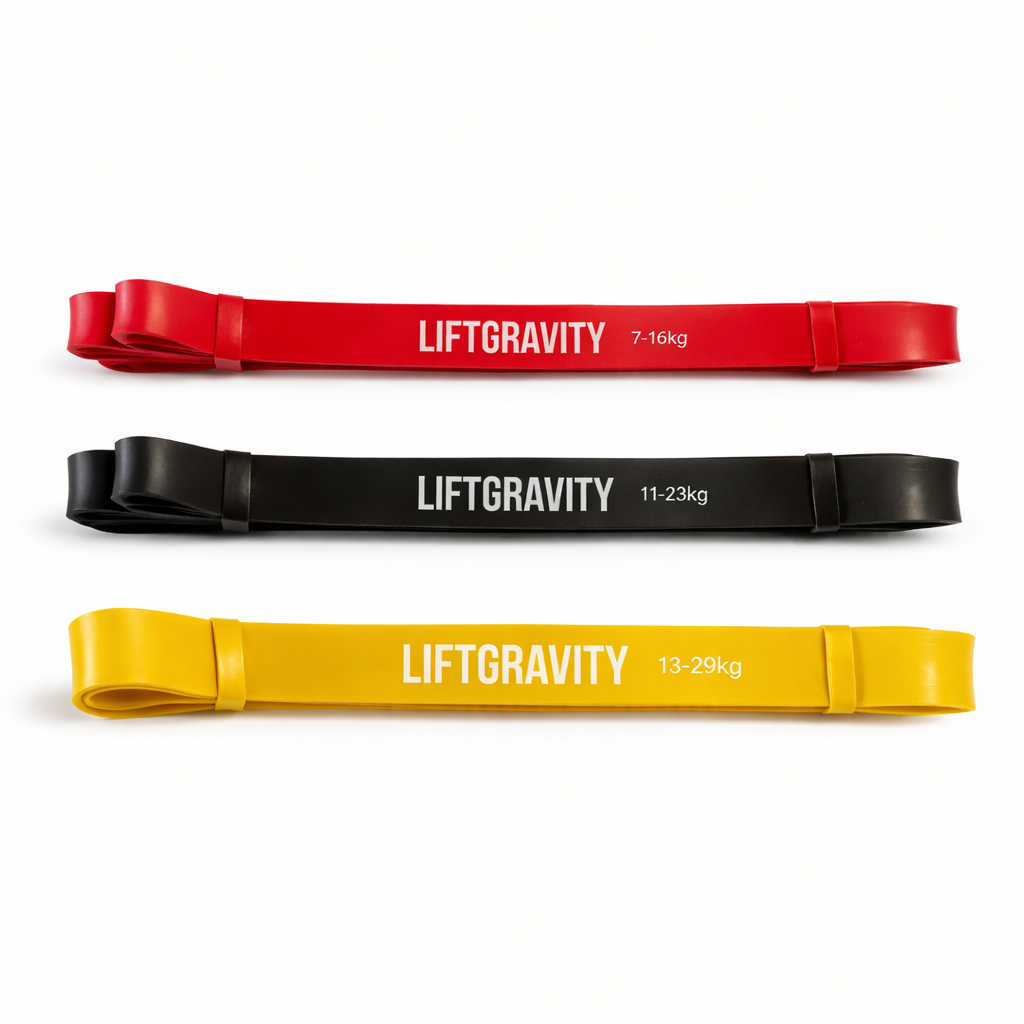 pack bandes resistance musculation LiftGravity 3 bandes